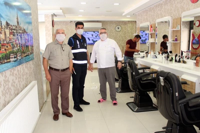 Yalova’da berberlere sıkı denetim
