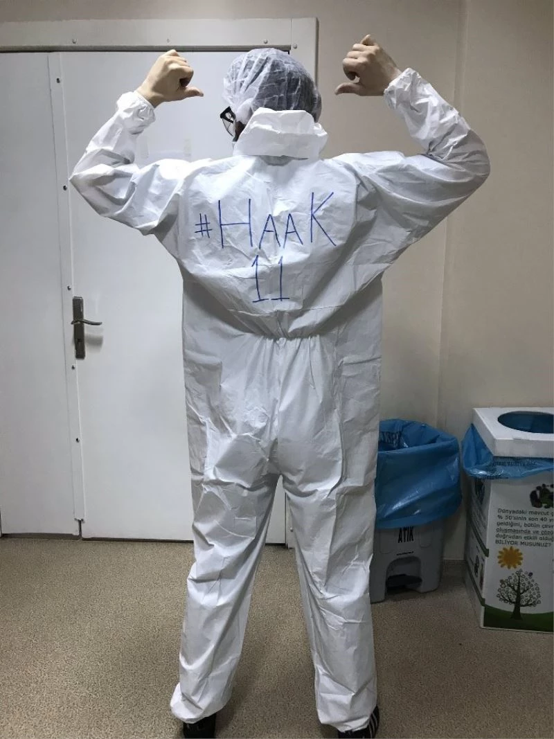 VakıfBank’ın yıldızı Isabelle Haak’tan sağlık çalışanına teşekkür
