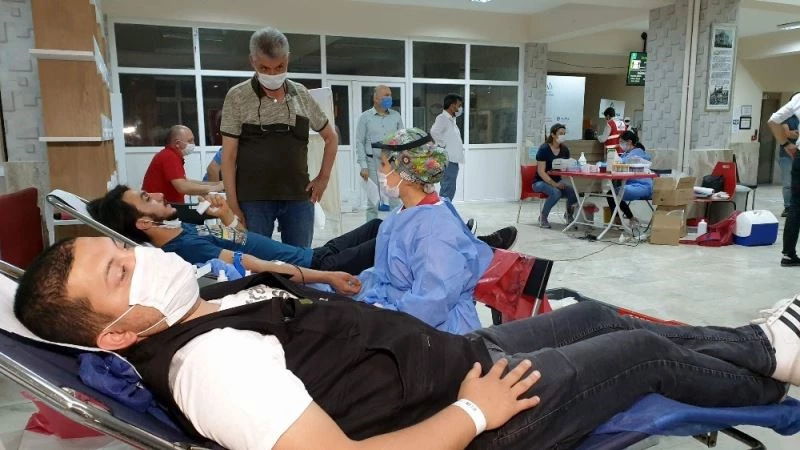 Nazilli halkından Kızılay’ın azalan kan stoklarına anlamlı destek
