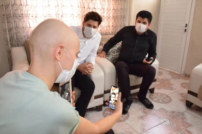 Kanser tedavisi gören Ayyüce