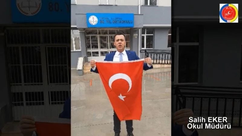 19 Mayıs’ı böyle kutladılar: “Bayrak koşusunu sanal ortamda yaşattılar”
