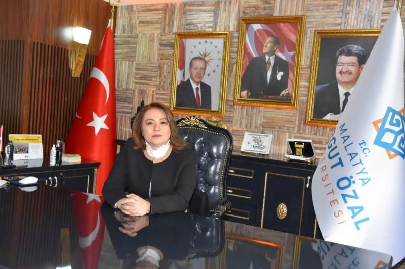 Malatya Turgut Özal Üniversitesi Rektörü Prof. Dr. Aysun karabulut:
