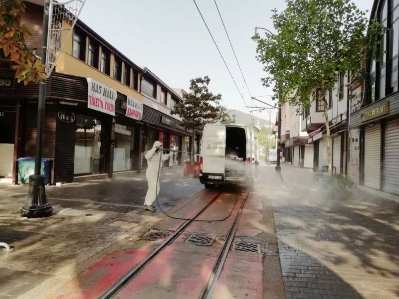 Bir haftada 22 bin 894 nokta dezenfekte edildi
