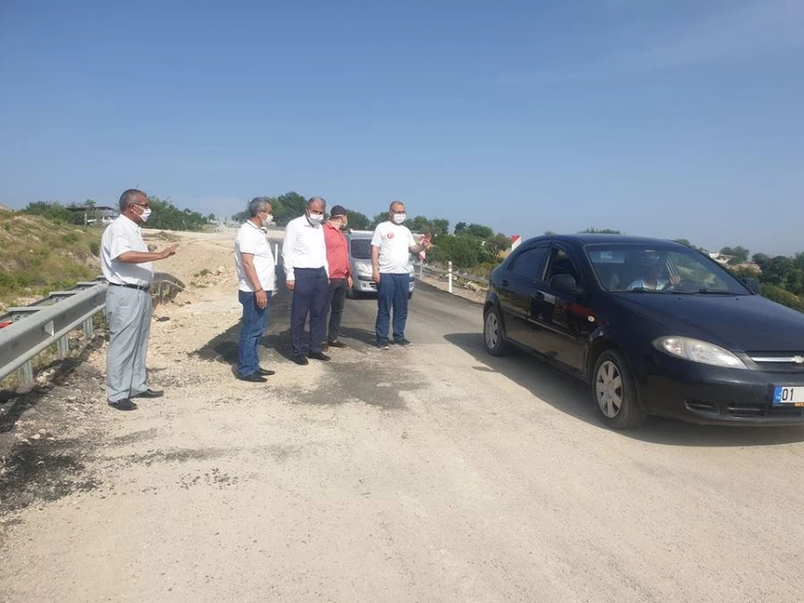 KADİRLİ-ANDIRIN KARAYOLU YENİDEN TRAFİĞE AÇILDI...