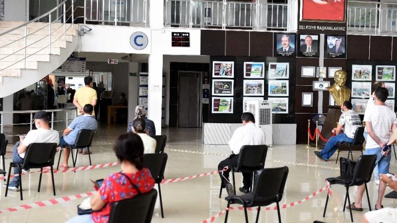 Vergi ödemelerinde sosyal mesafe düzeni
