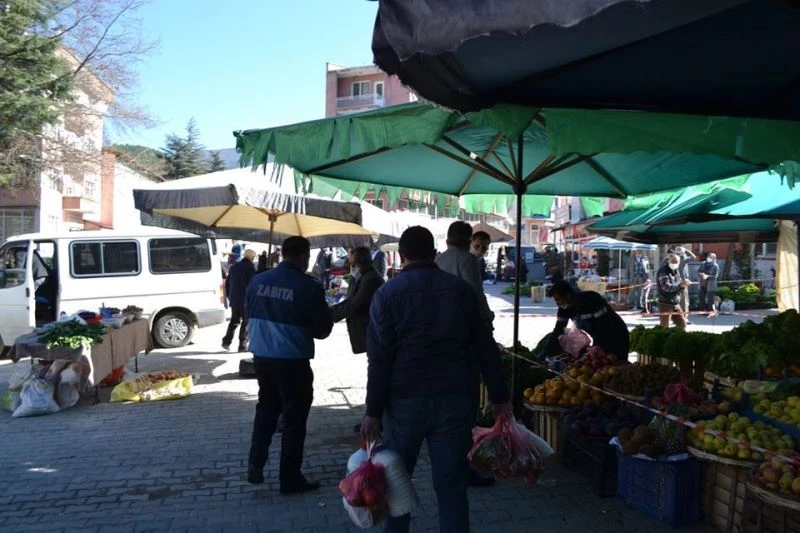 Şaphane’de bu hafta pazar kurulmayacak
