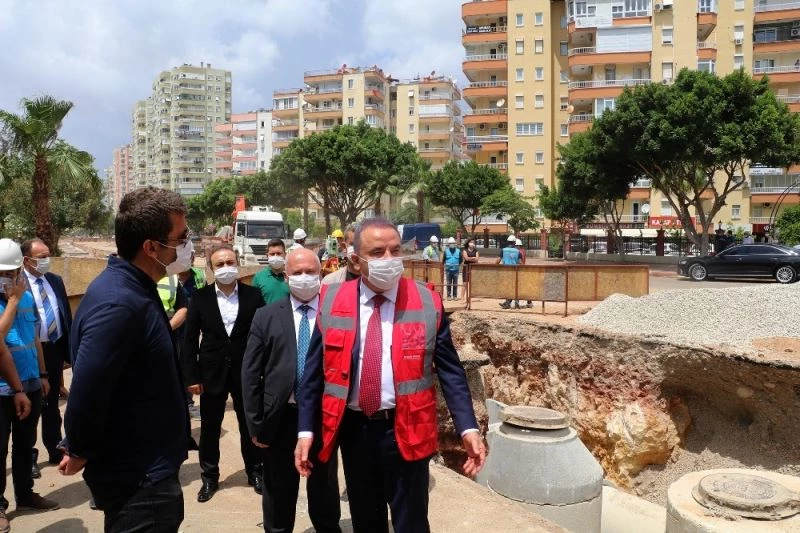 3. Etap Raylı Sistemin, Meltem hattı 2 aya tamamlanacak
