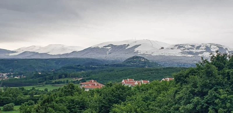 Samsun’da kar sürprizi: Akdağ bembeyaz
