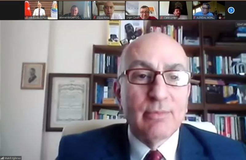 Dr. Mahfi Eğilmez Antalya iş dünyası ile buluştu
