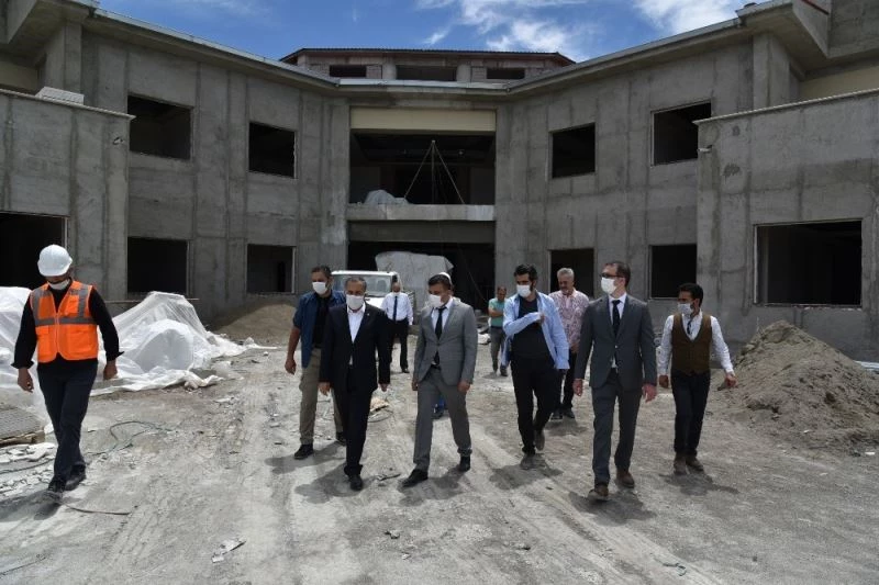 AMATEM ve ÇEMATEM inşaatları devam ediyor
