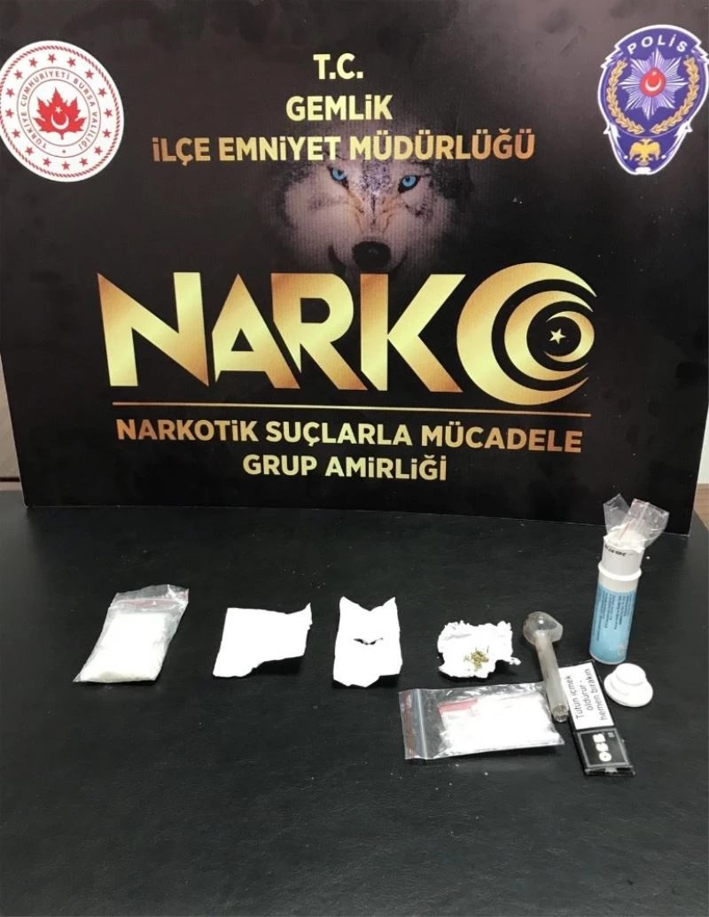 İç çamaşırından uyuşturucu çıktı
