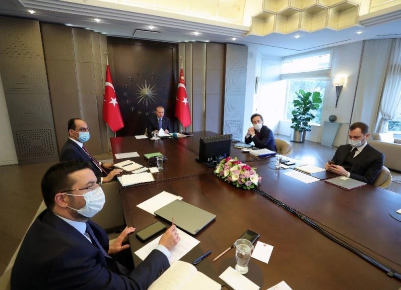 Cumhurbaşkanlığı Kabinesi 9’uncu kez video konferansla toplandı

