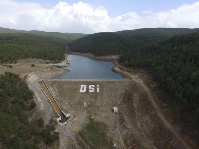 Konuş Göleti bölge tarımına büyük katkı sağlıyor
