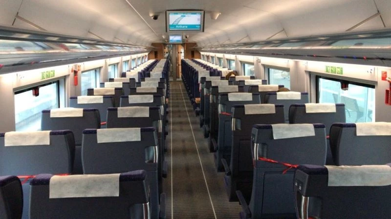 YHT Eskişehir’den ilk seferini Ankara’ya yaptı
