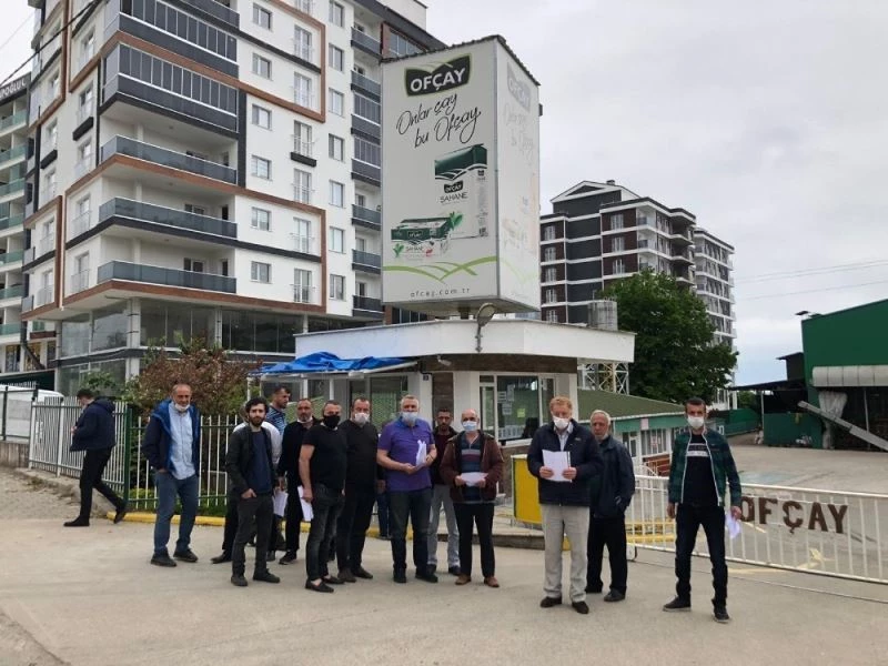 Ofçay’dan 11 mevsimlik işçinin sendika üyesi oldukları için çay fabrikasına çağrılmadıkları iddialarına cevap geldi
