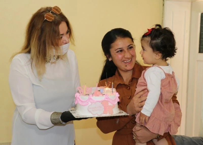 Cezaevinden gelen mektupla minik Buse’ye sürpriz doğum günü
