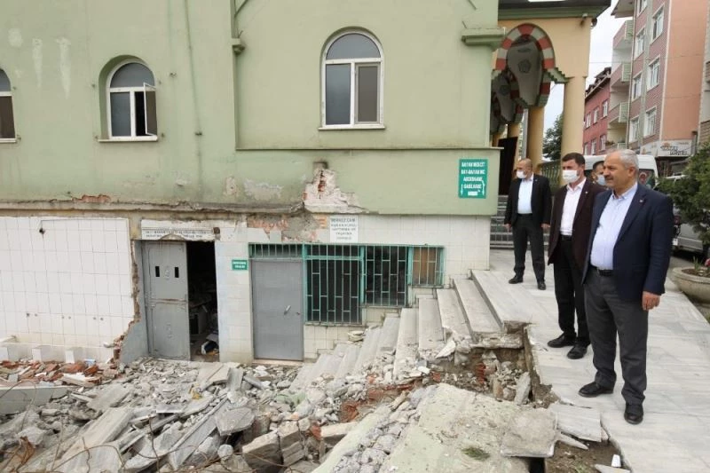 Sarıcami Meydan Projesi’nde ilk adım atıldı
