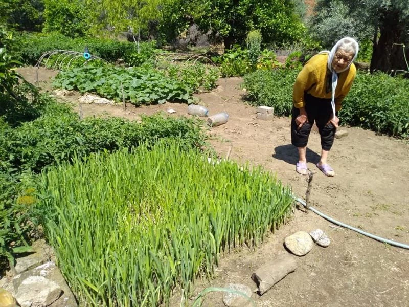 Ayfer nine üretmekten hiç vazgeçmedi
