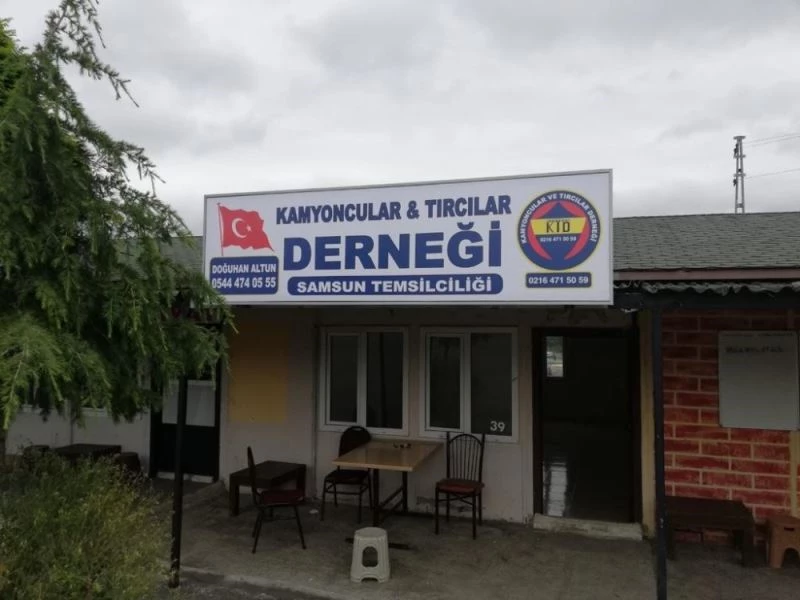 Kamyoncular ve Tırcılar Derneği Samsun İl Başkanlığı hizmette
