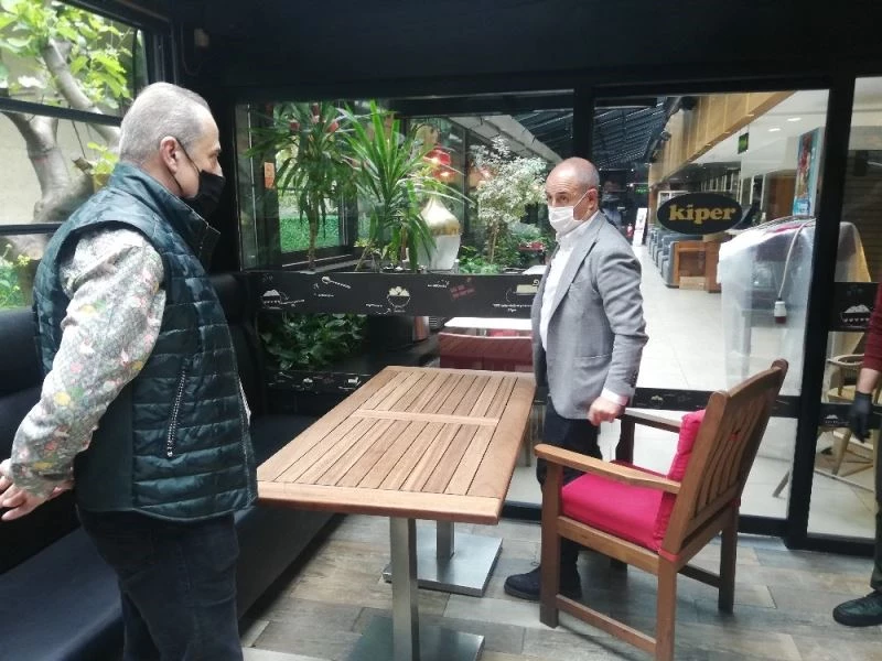 Büyükçekmece’de kafe, kıraathane ve pastaneler denetlendi
