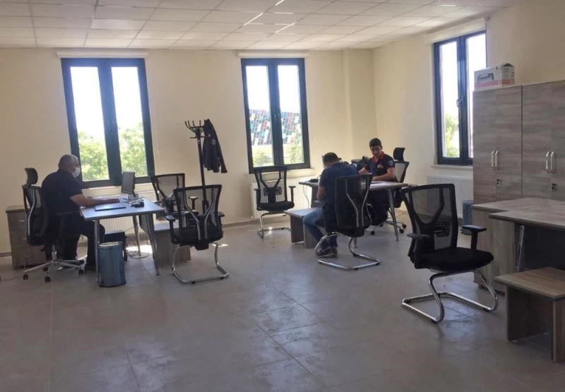 İtfaiye Dairesi’nin bazı birimler yeni merkeze taşındı
