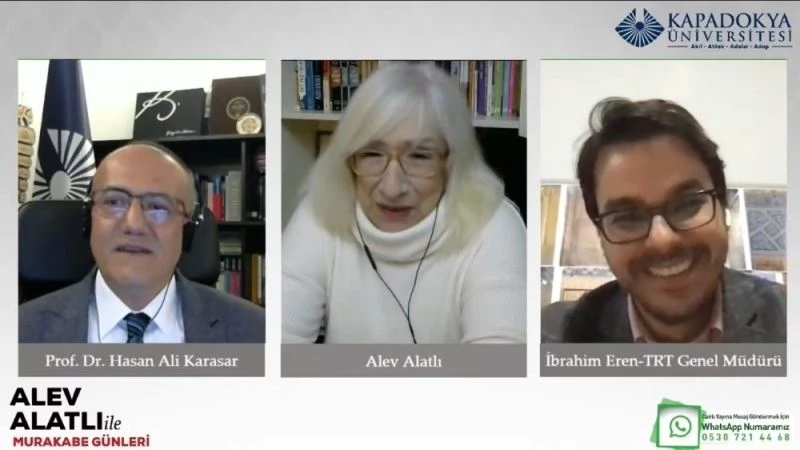 TRT Genel Müdürü İbrahim Eren, Murakabe Günleri’nin konuğu oldu
