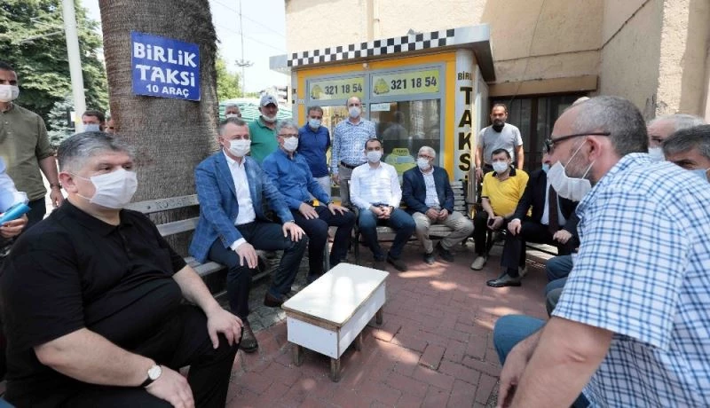 Başkan Büyükakın,  Kapanönü esnafıyla buluştu
