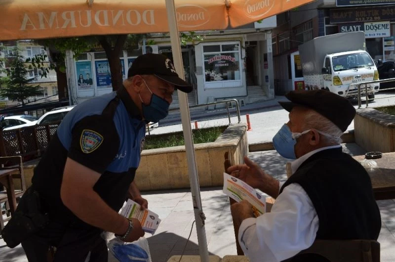 Vatandaşa broşürlü uyarı
