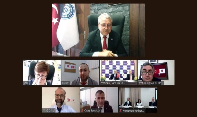 Ege ile Kumamoto üniversiteleri arasında 20 yıldır süregelen işbirliği yenilendi
