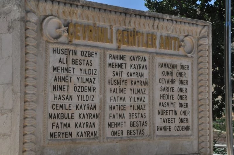 Teröristlerin Çevrimli katliamının izleri hafızalardan silinmiyor
