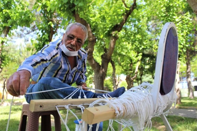 Yıllar önce hobisi olan ’hamak’ şimdi geçim kaynağı oldu
