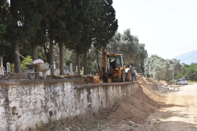 Nazilli Belediyesi İsabeyli’de çalışmalarını sürdürüyor
