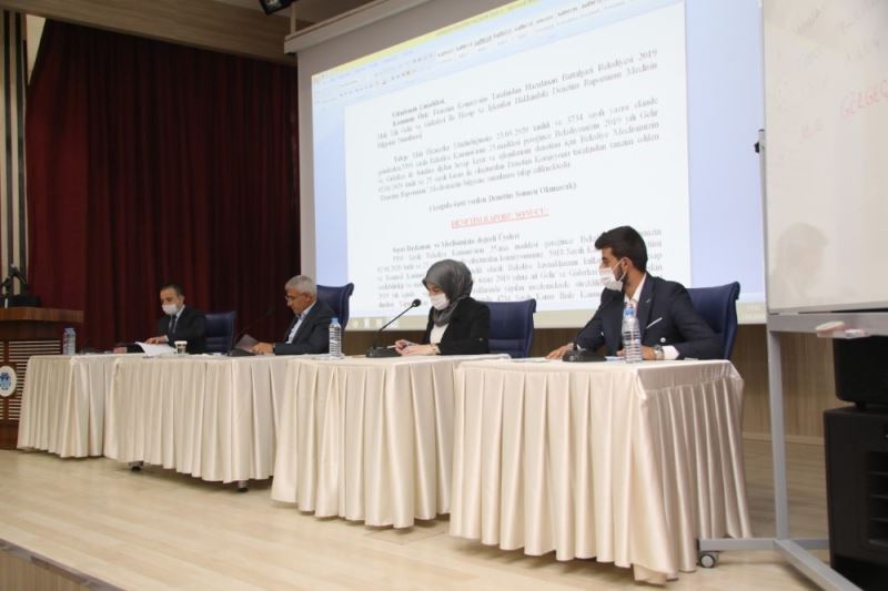 Battalgazi Meclisi toplantıları seçimle tamamlandı
