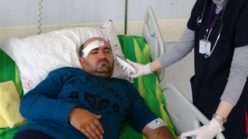 Patlamadan yaralı kurtulan işçilerin yürek burkan hikayesi
