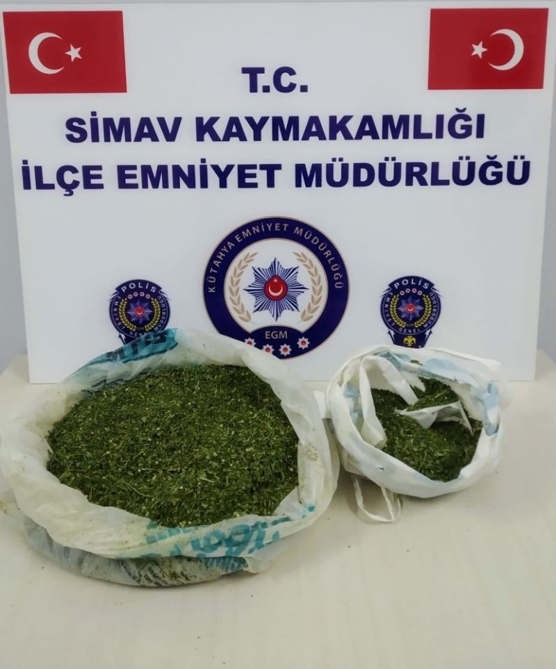 Simav’daki uyuşturucu operasyonunda 2 tutuklama
