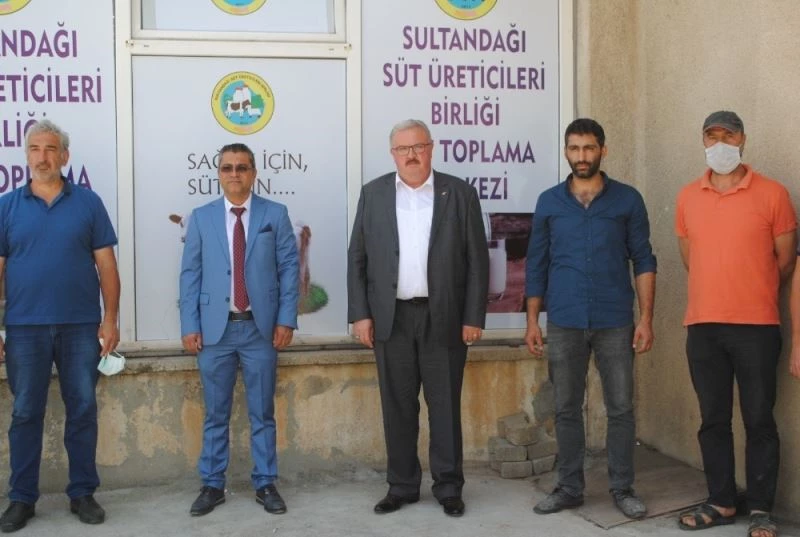 Sultandağı’ndaki üreticilerin sütlerini birlik toplayacak
