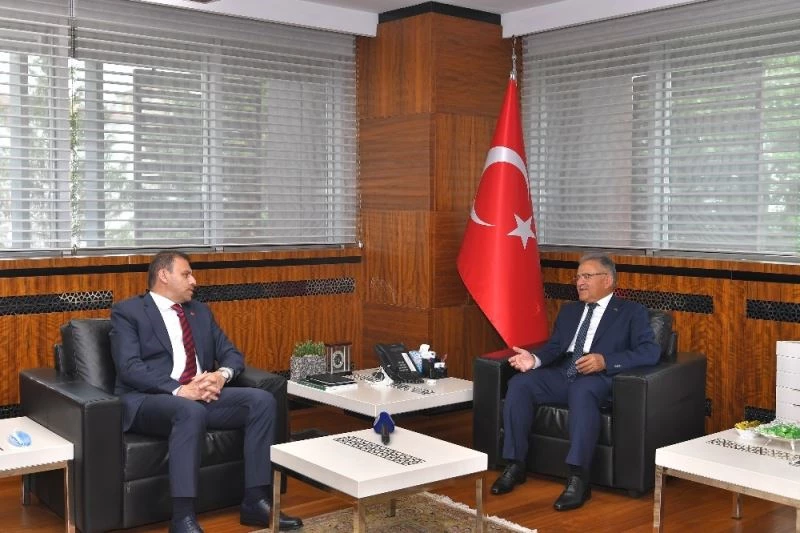 TMSF Başkanı’ndan Başkan Büyükkılıç’a ziyaret
