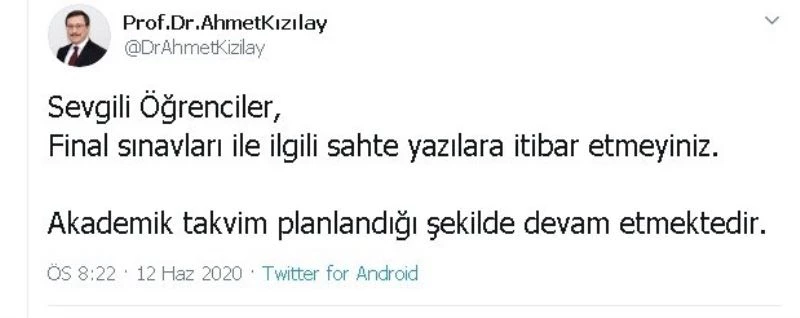 İnönü Üniversitesi’nde akademik takvim planlandığı şekilde devam ediyor
