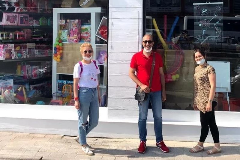 Geri dönüşüm oyuncakları satışta
