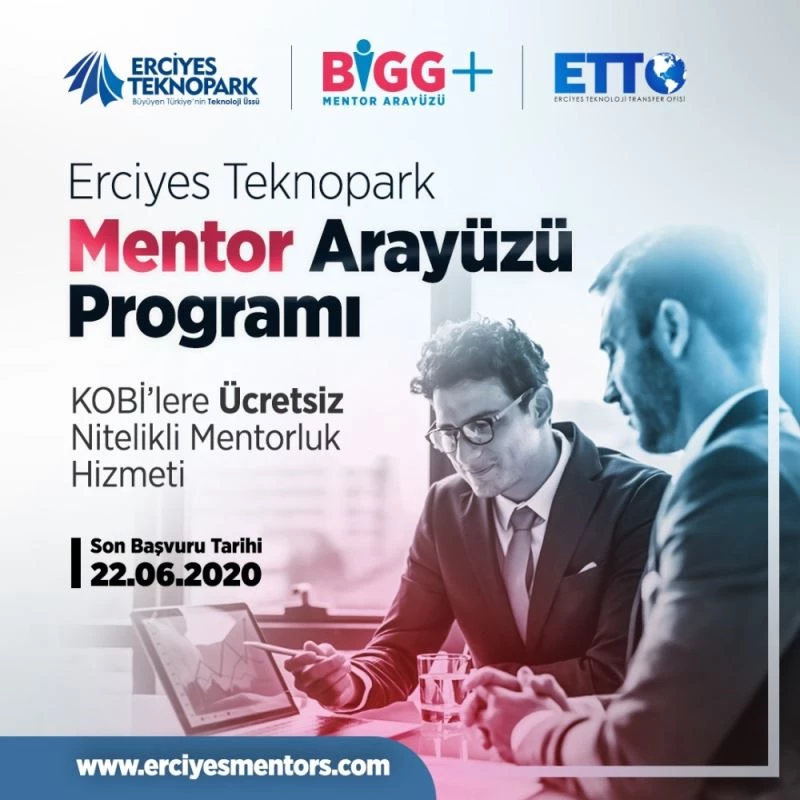 Erciyes Teknopark’tan KOBİ’lere Ücretsiz Nitelikli Mentorluk Hizmeti
