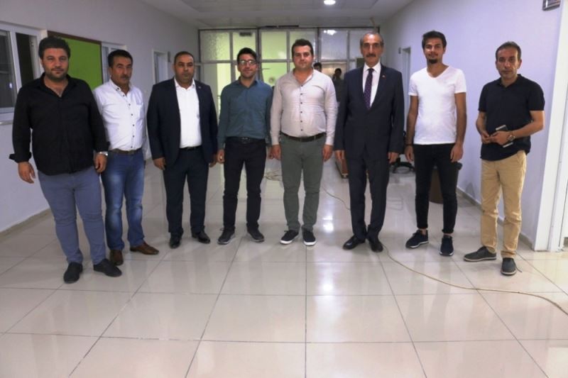 Yalçınkaya Sosyal Hizmetler Müdürlüğünü ziyaret etti
