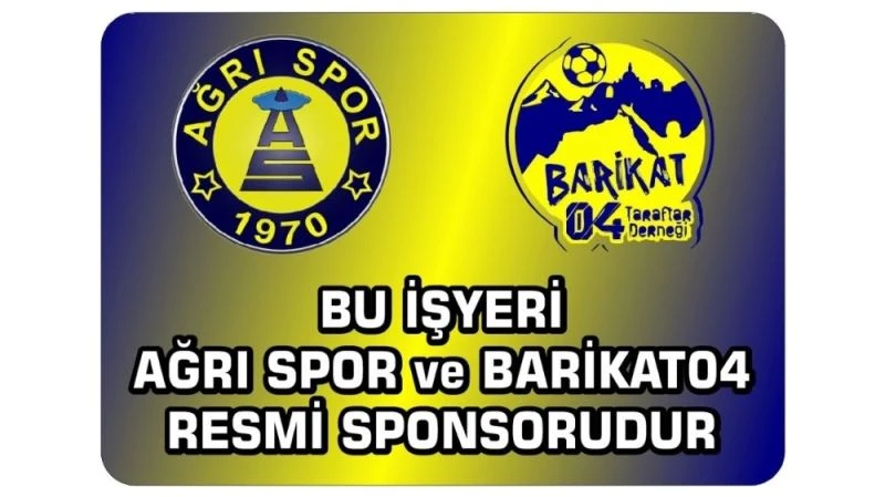 Ağrıspor, Barikat04 ve esnaf el ele

