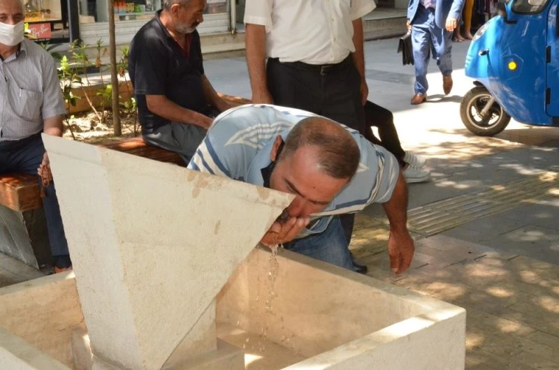 Tarsus’a su tasarruflu çeşmeler
