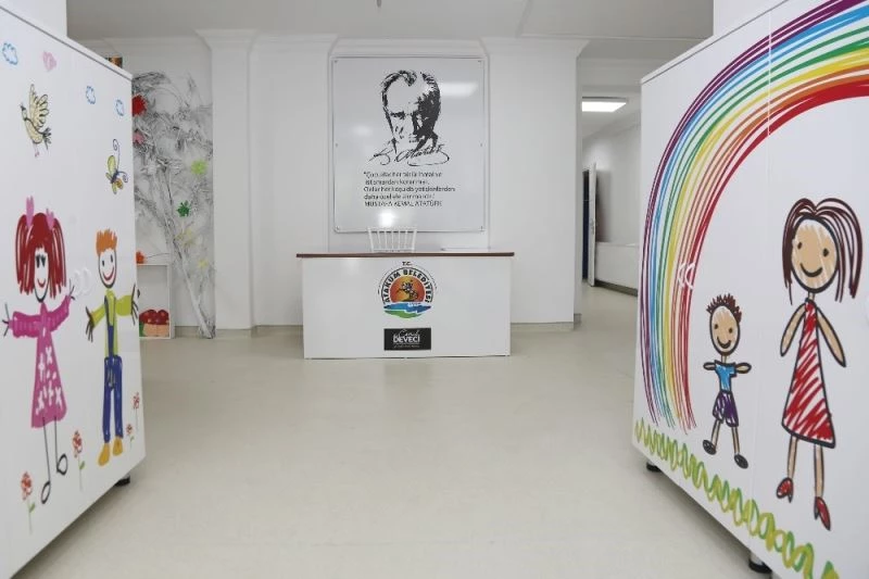 Başkan Cemil Deveci söz vermişti, ’AtaÇocuk Anaokulu’nda eğitim başlıyor
