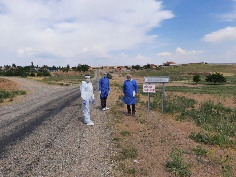 Kırşehir Halk Sağlığı ekipleri, 22 ekiple saha taramasını sürdürüyor
