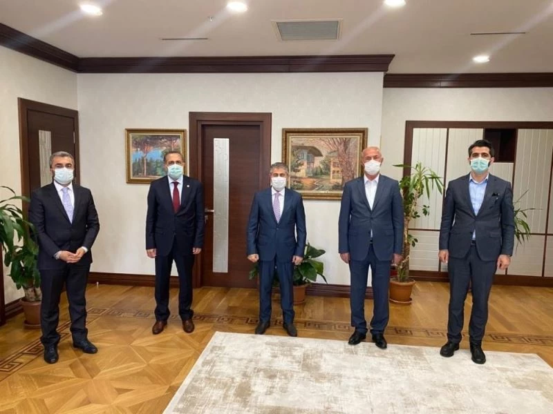 Milletvekili Arvas ve belediye başkanlarının Ankara temasları devam ediyor
