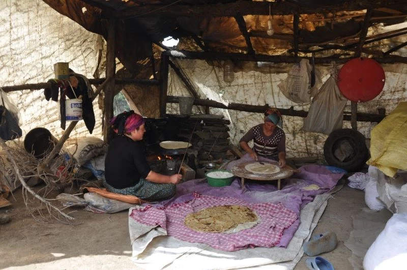 Yörük kadınların yayladaki zorlu yaşamları
