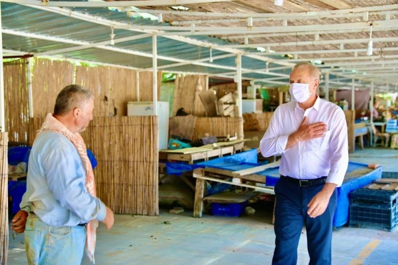 Başkan Atabay; “Üretimin ve üreticimizin daima yanındayız”
