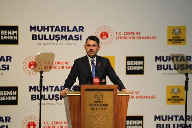 Bakan Kurum: “Muhtarlar milletimizin eli, ayağı, gören gözü, duyan kulağıdır”
