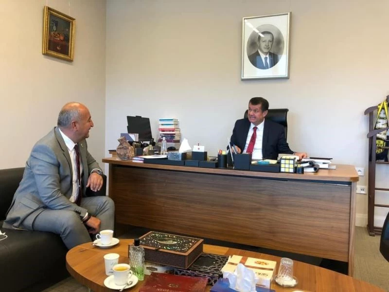 Türkyılmaz’dan Başdanışman Sertçelik’e ziyaret
